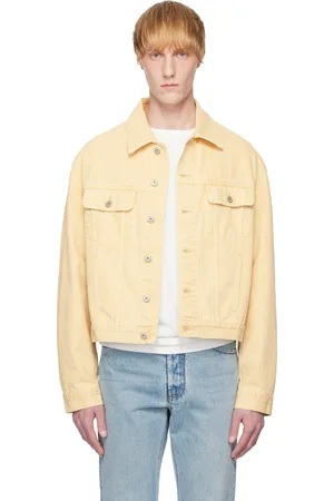 Jacquemus Blouson de-Nîmes beige en denim