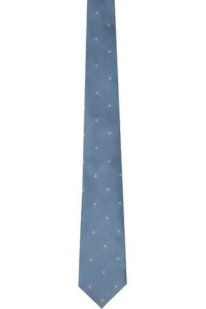 Tom Ford Cravate bleue en soie