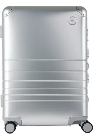 Monos Moyenne valise de soute argentée - Aluminum
