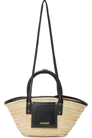 Jacquemus Petit cabas de style panier Soli noir