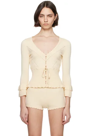 DANIELLE GUIZIO Cardigan Mathilde beige