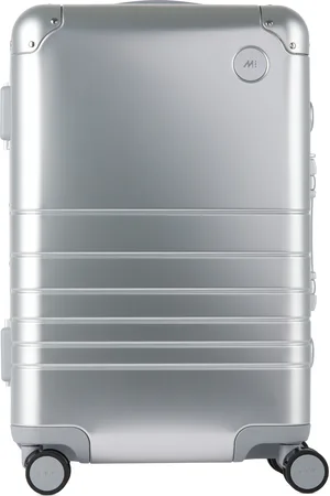 Monos Valise de cabine Plus argentée - Aluminum