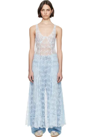 Collina Strada Robe longue Pamela bleue