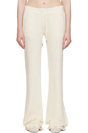 Tom Ford Pantalon de survêtement blanc cassé en tissu éponge