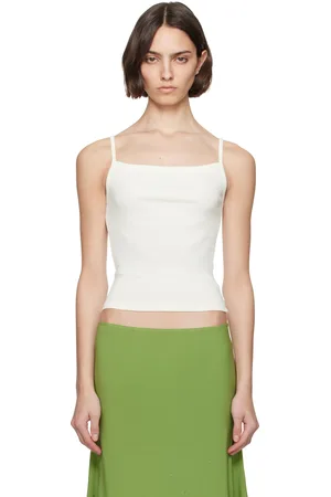 Gil Rodriguez Camisole de style débardeur LaPointe blanc cassé
