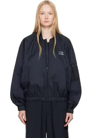 Maison Margiela Blouson de sport noir édition Salomon