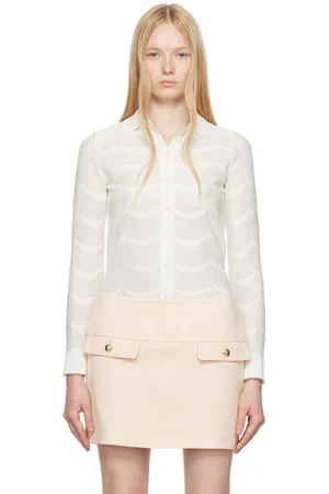 Tom Ford Chemise blanc cassé en tricot