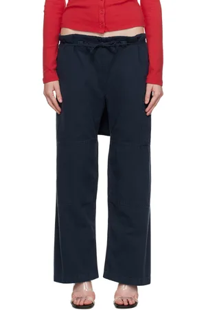 Gil Rodriguez Pantalon de détente Lou bleu marine