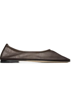 Dear Frances Ballerines Balla brunes en filet