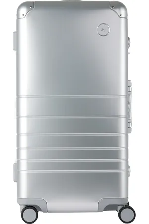 Monos Grande valise argentée - Aluminum