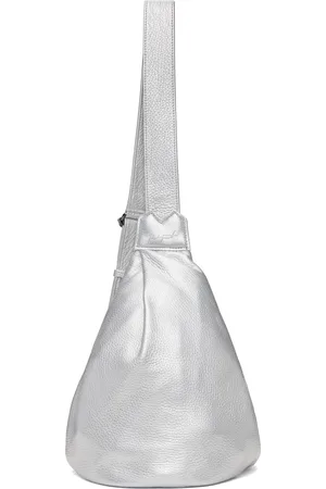 YOHJI YAMAMOTO Petit sac à bandoulière argenté - Y discord