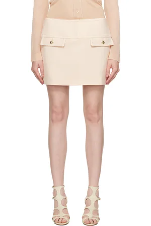 Tom Ford Minijupe rose à poches plaquées