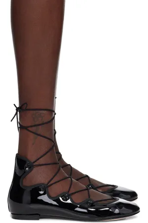 Repetto Ballerines Limbo noires à laçage