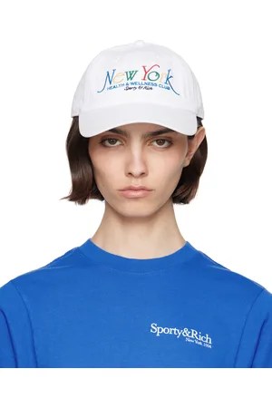 Sporty & Rich Casquette blanche à logo NY 94