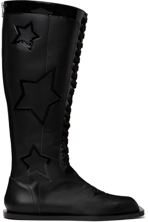 Andrej Gronau Bottes de boxe hautes noires