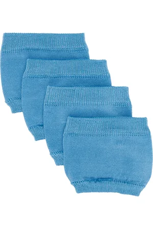 Swedish Stockings Ensemble de deux paires de chaussettes basses sans bout bleues exclusives à SSENSE