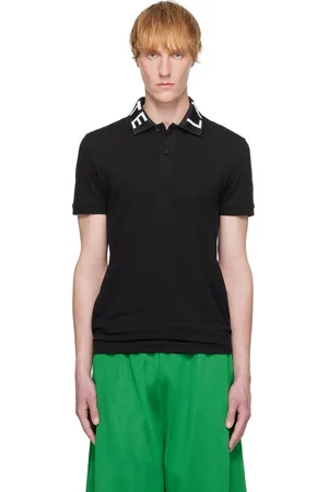 Lacoste Polo ajusté noir à logos