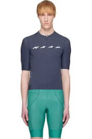 Maap Haut de vélo Evade Pro Base 2.0 bleu marine en jersey