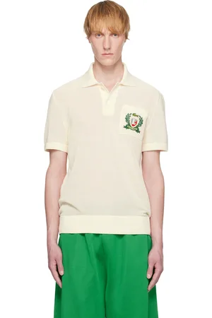 Lacoste Polo blanc cassé