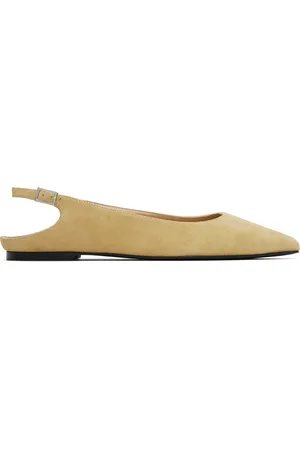 By Far Ballerines Koyna beiges en suède