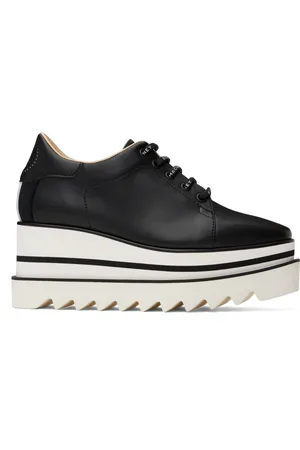 Stella McCartney Baskets Sneak Elyse noir et blanc