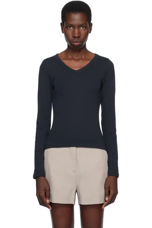 Flore Flore T-shirt à manches longues Jill bleu marine
