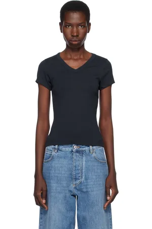 Flore Flore Micro t-shirt Jill bleu marine