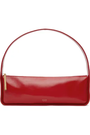 Khaite Sac baguette Lori rouge