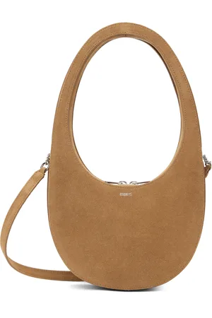 COPERNI Sac à bandoulière Swipe brun clair en suède