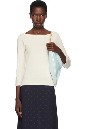 Flore Flore T-shirt Steffi blanc cassé