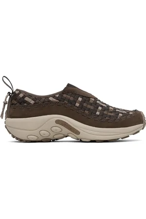 Merrell Baskets Jungle Moc EVO brunes en sangle nattée édition spéciale