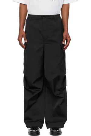 Marni Pantalon cargo hydrofuge noir en taffetas