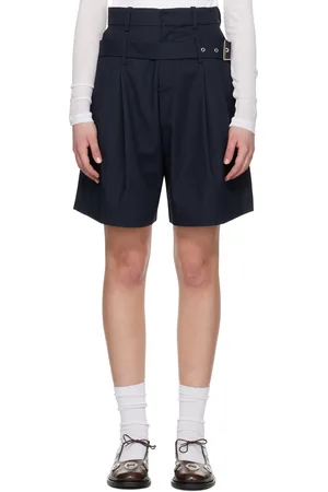 Charles Jeffrey Loverboy Short Edinburgh bleu marine à ceinture