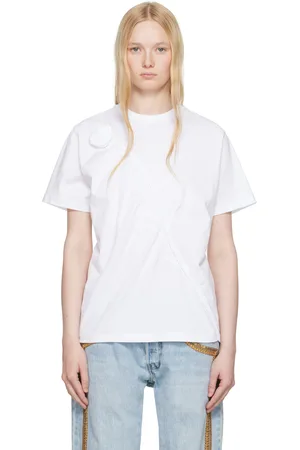 COPERNI T-shirt blanc à appliqué de rose - Disney