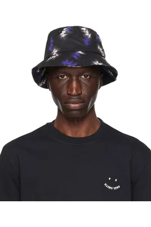 Paul Smith Chapeau bob noir à motif Sun Flare