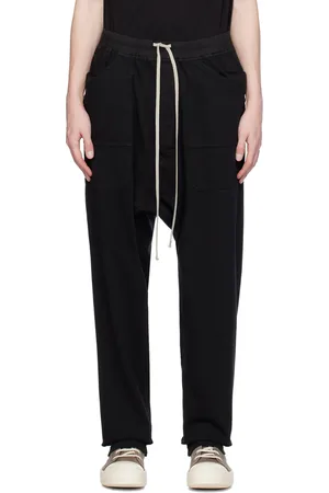 Rick Owens Pantalon de survêtement noir