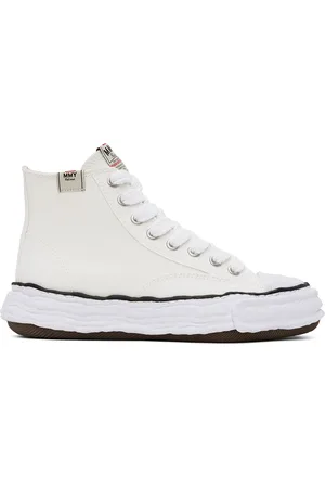 Maison Mihara Yasuhiro Baskets Peterson 23 blanc cassé