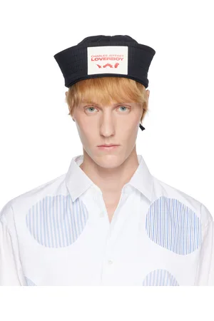 Charles Jeffrey Loverboy Chapeau de marin bleu marine exclusif à SSENSE