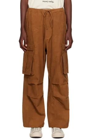 Story Pantalon cargo Peace brun