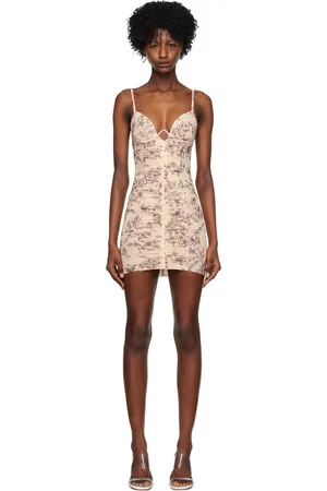 Bec & Bridge Robe courte Nova beige