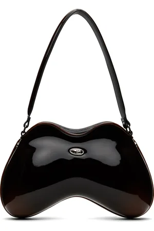 Diesel Sac porté épaule Double-D brun