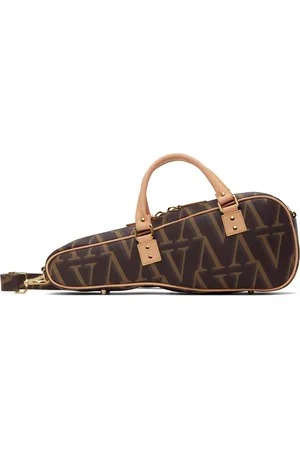 Vaquera Sac pour violon brun à monogrammes