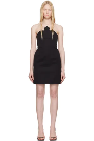 COPERNI Robe courte noire à encolure en forme de couronne - Disney