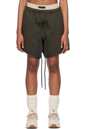 FEAR OF GOD Short gris à cordon coulissant