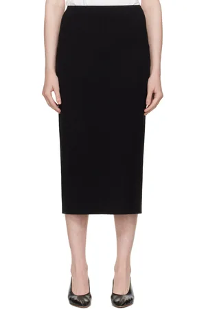 High Jupe midi Petra noire