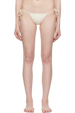ERES Culotte de bikini Exquise blanc cassé