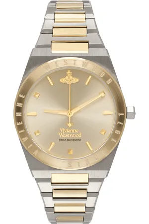 Vivienne Westwood Montre Charterhouse argenté et doré