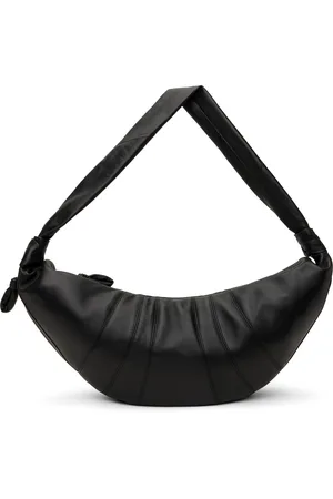 LEMAIRE Grand sac Croissant noir
