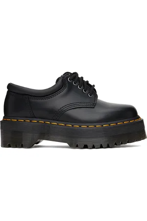 Dr. Martens Derbys 8053 noirs à plateforme