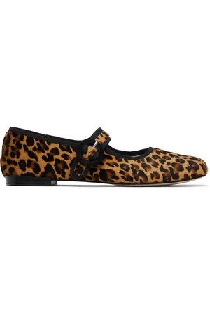 Repetto Ballerines de style Charles IX Georgia brunes à bout carré